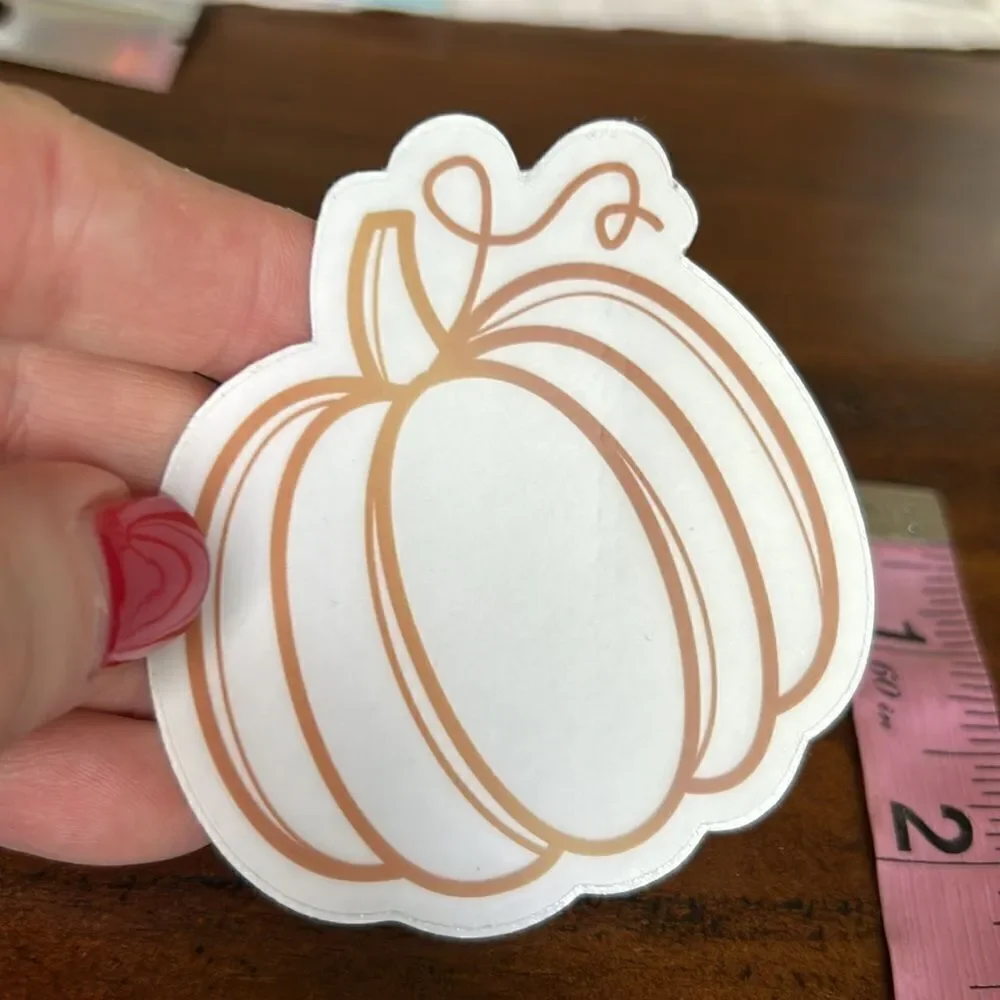 Pumpkin sticker NEW